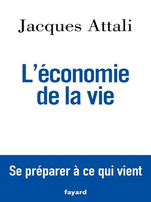 cover image of L'économie de la vie